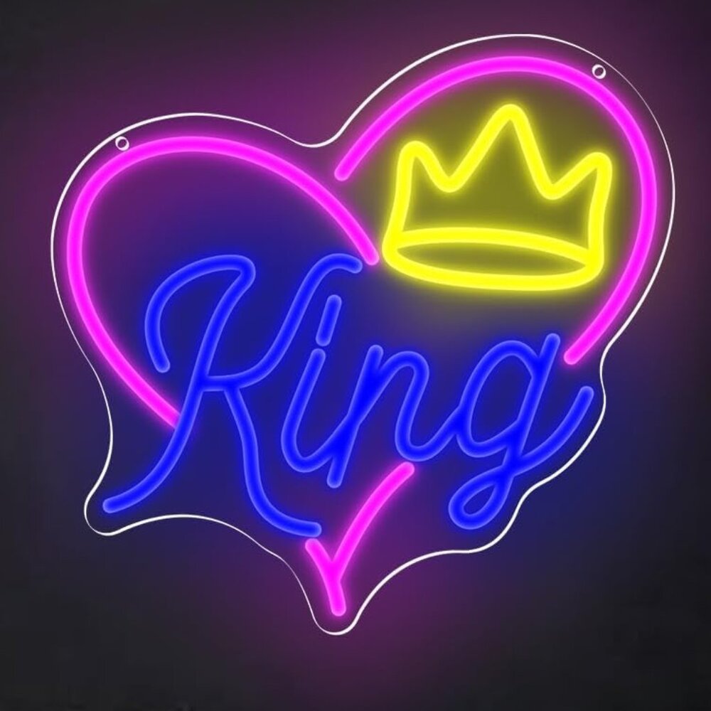 King LED Light Wall Decor